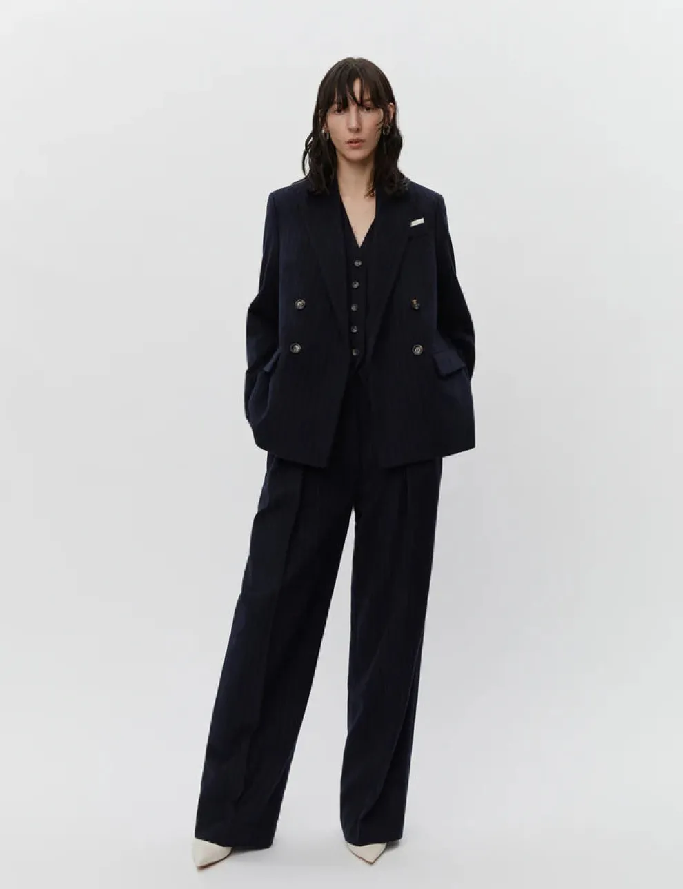 Day - Enzo Woolen Pinstripe