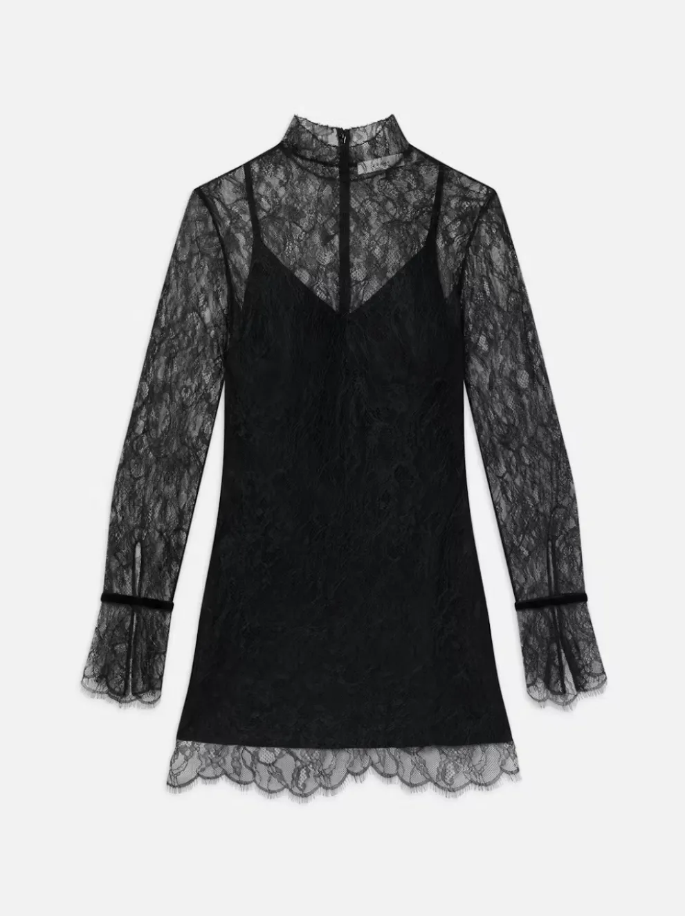 Frame - Lace Shift Dress