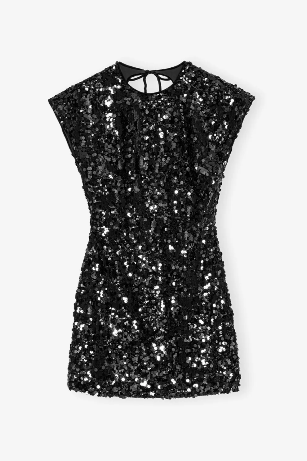 Ganni - Velvet Sequins Mini Dress