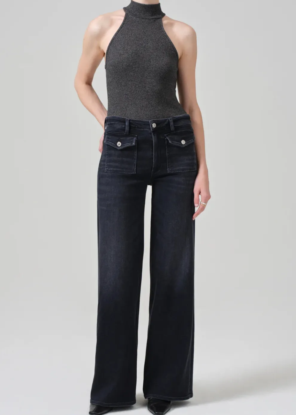 Citizens of Humanity - Raven Patch Pocket Wide Leg