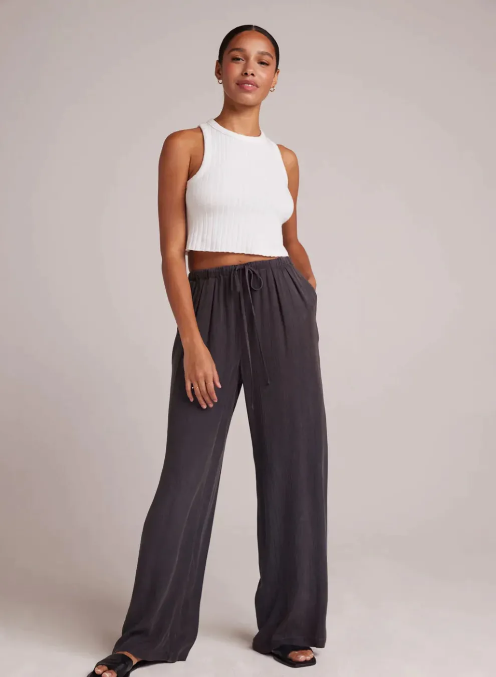 Bella Dahl - Easy Pleated Wide Leg Pant
