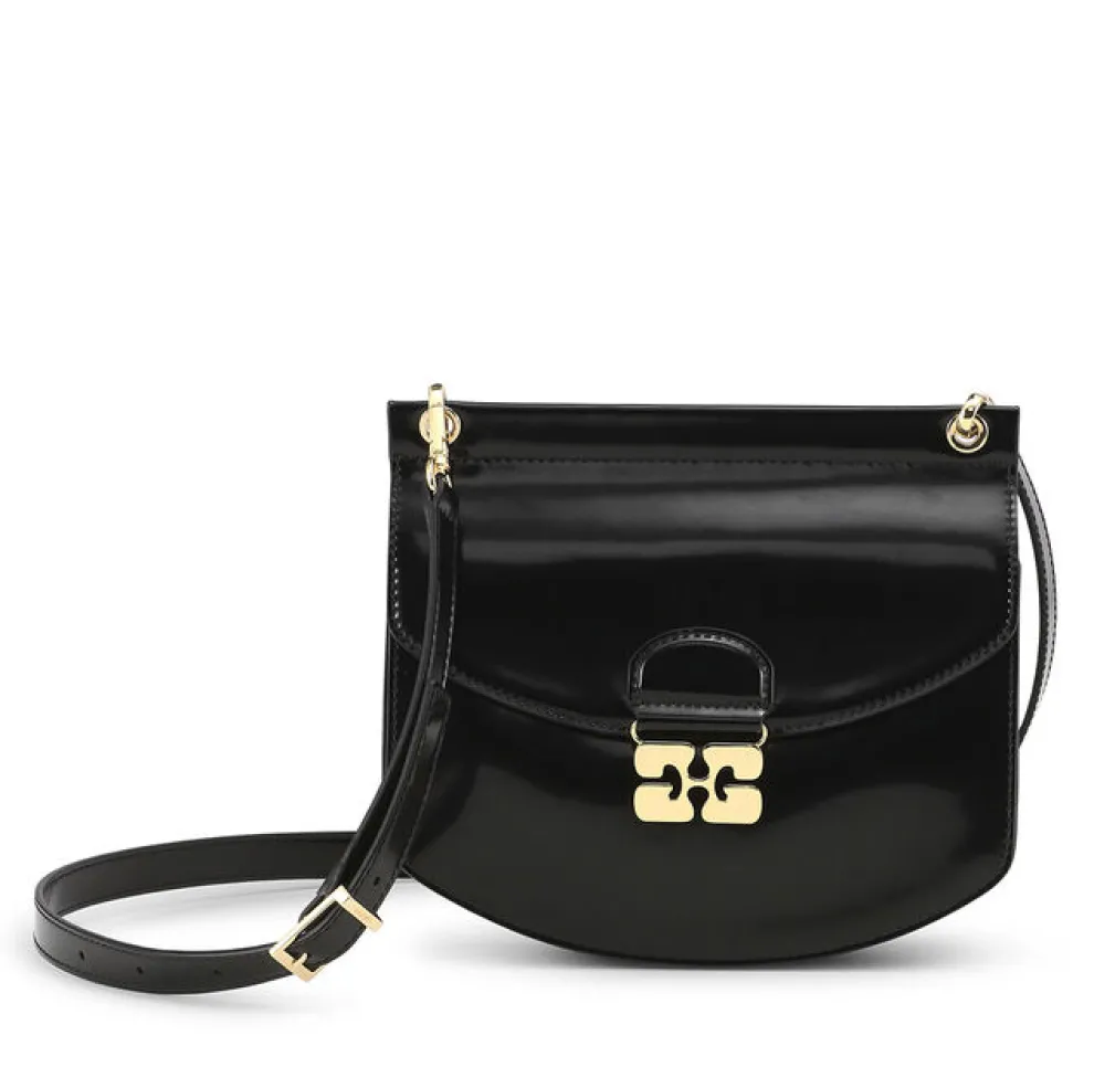 Ganni - Apo-G Bag Small Patent