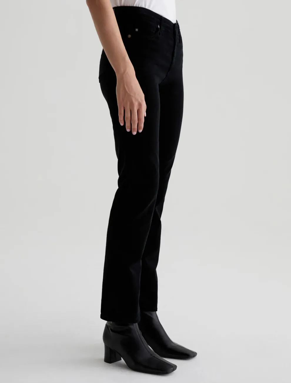 AG Jeans - Mari Corduroy Mid-Rise Slim Straight