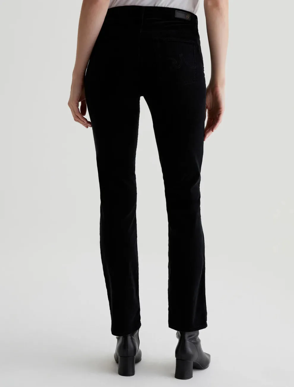 AG Jeans - Mari Corduroy Mid-Rise Slim Straight