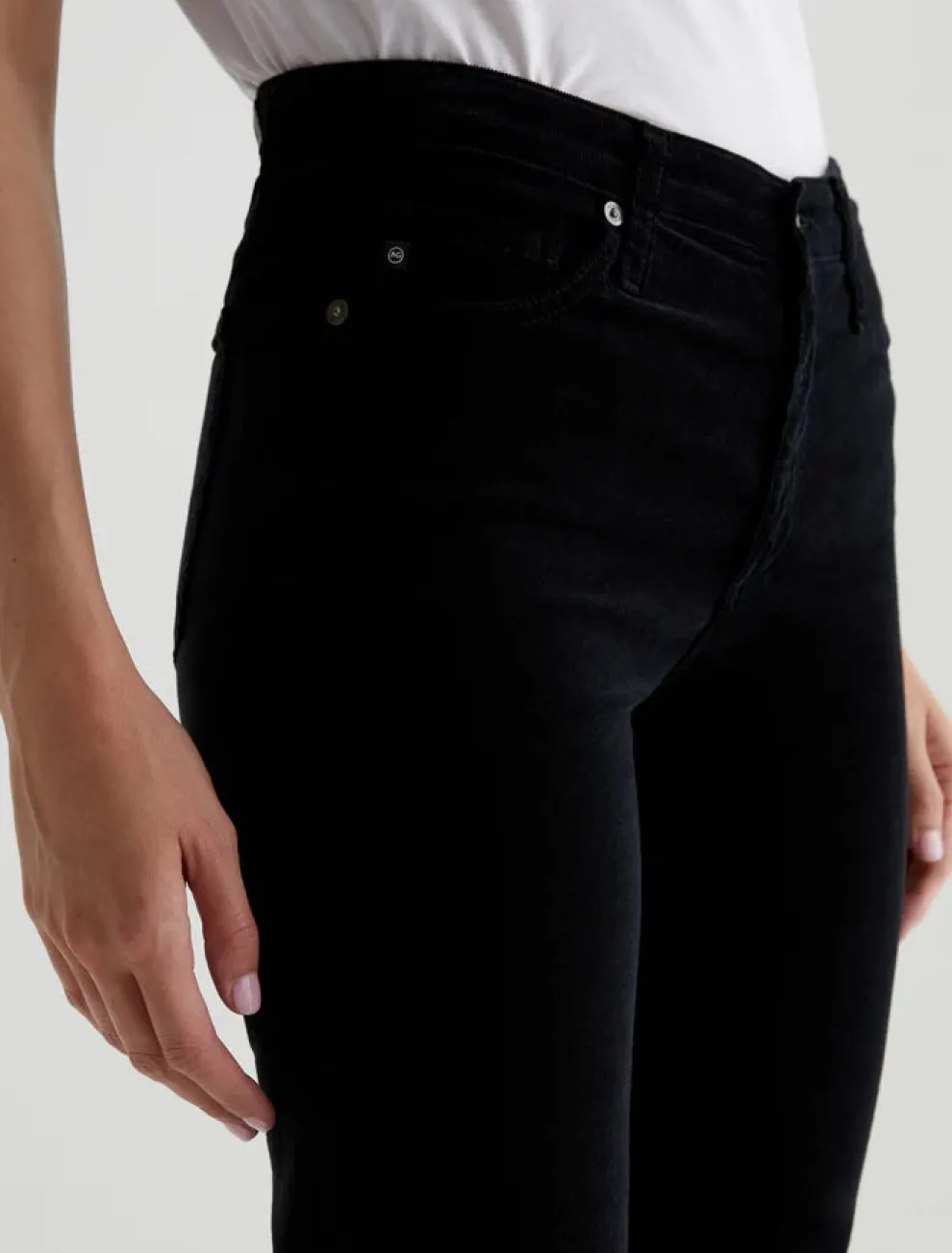 AG Jeans - Mari Corduroy Mid-Rise Slim Straight