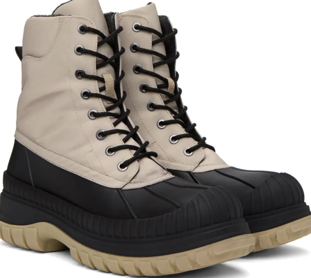 Ganni - Outdoor Lace Up Boot