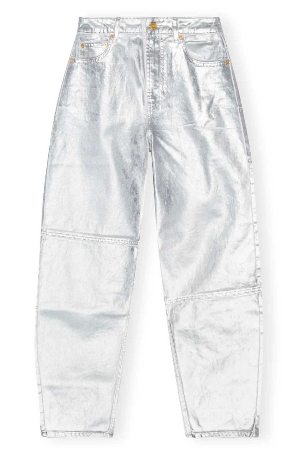 Ganni - Foil denim stary