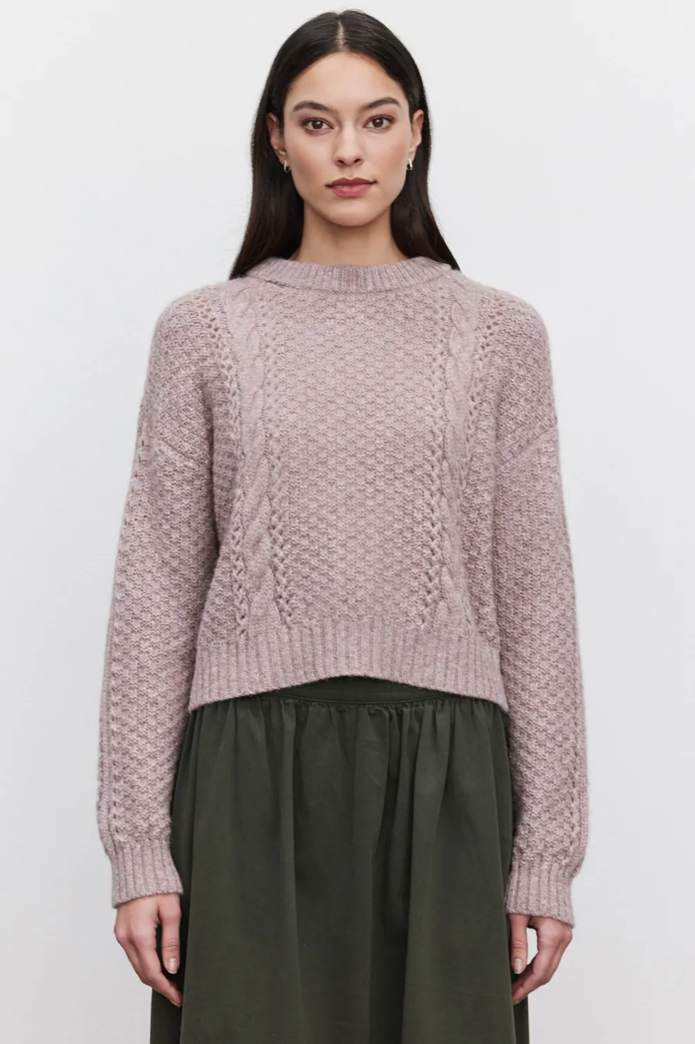 Velvet - Marley DS Baby Alpaca Light Pullover Sweater