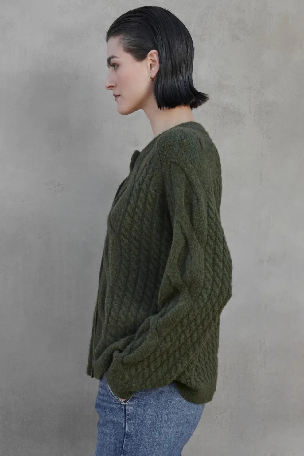 Velvet - Beachwood DS Cozy Cable Sweater