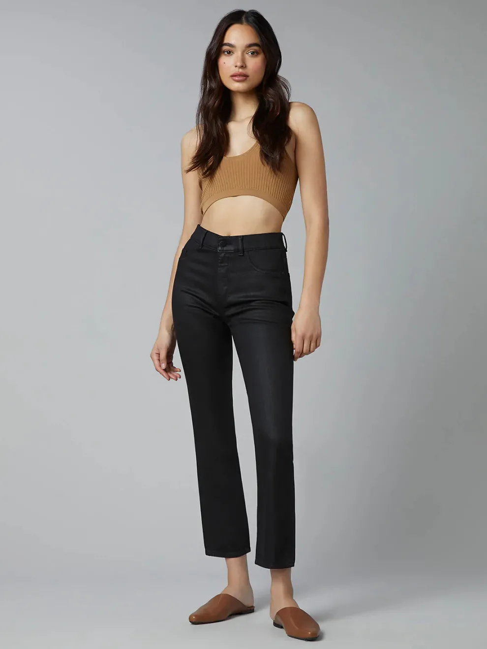 DL1961 - Patti Straight High Waist Crop