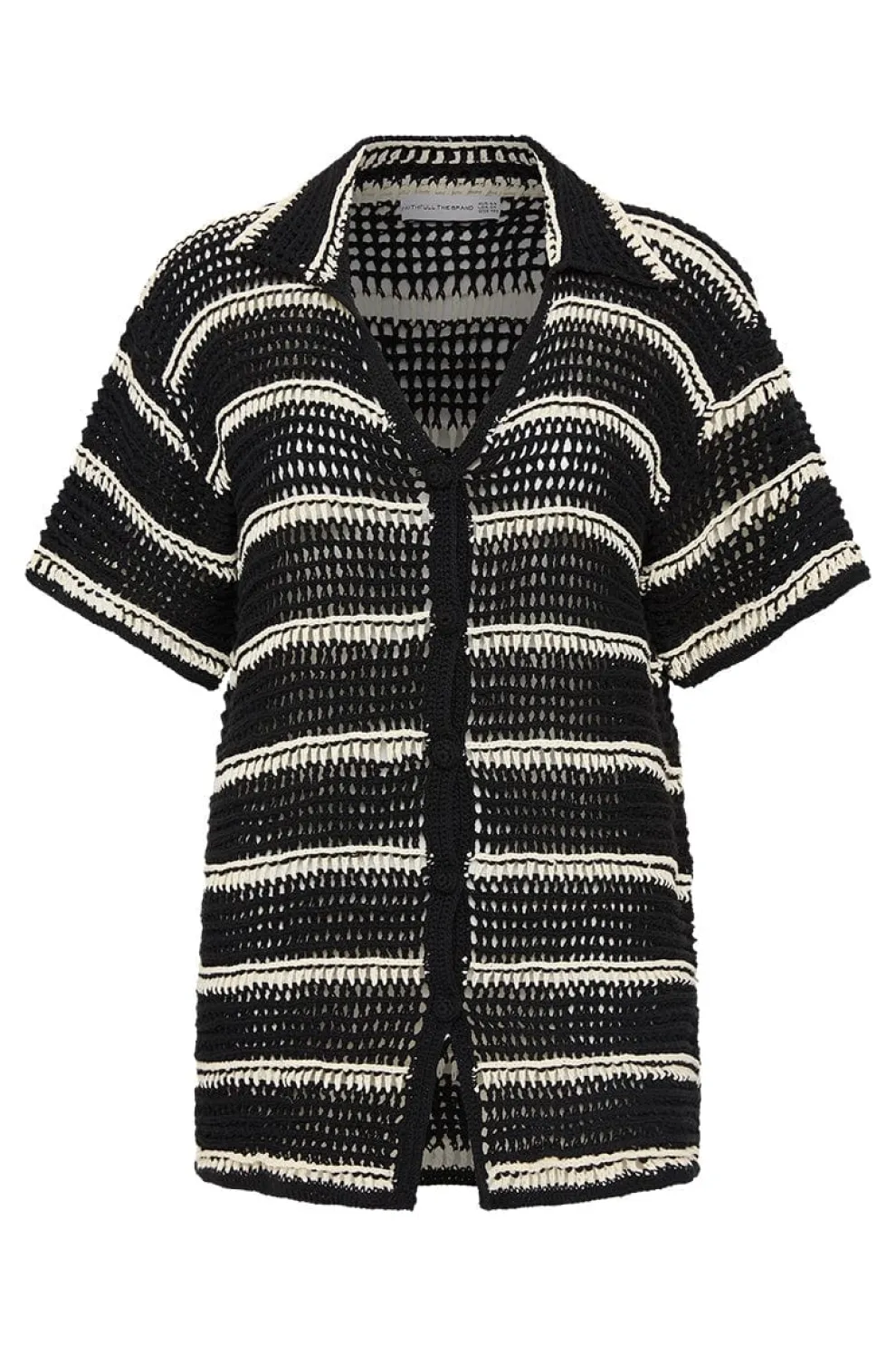 Faithfull The Brand - Gioia Handmande Crochet Shirt